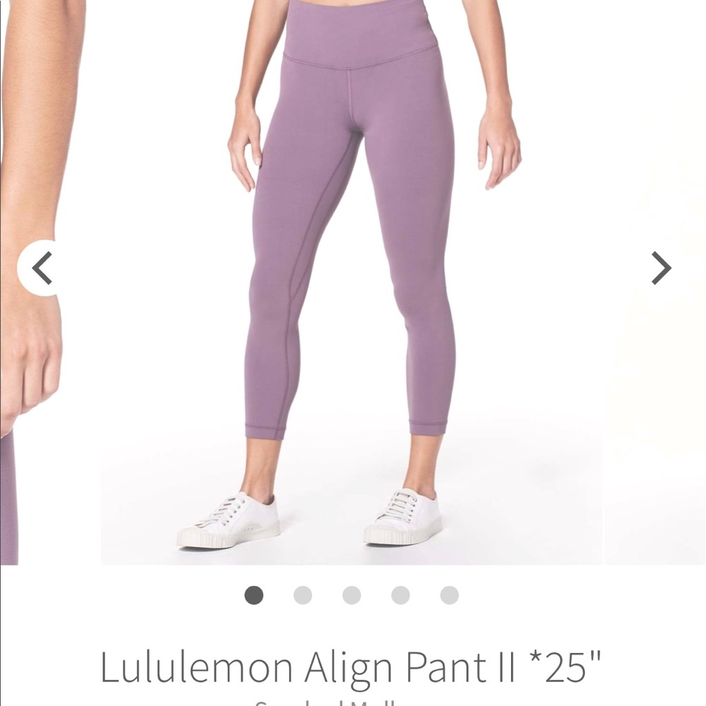 Lululemon size 8 25’ align leggings